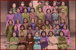 ECOLE SAINT ANDRE FILLES 1953 CM1 MME ABRIAT